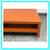 Custom Design Orange Leatherette Coffee Table 7 thumbnail