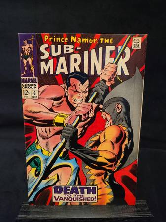 SUB-MARINER COMICS #6 (VS TIGER SHARK) - $120 (Vista)63471351761409120