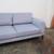 3-Seat Gaby Sofa in Grey Brushed Knit Fabric 4 thumbnail