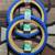 NEW Bicycle Bmx JR Tires 16" Blue gumwall Knobby Tread 1 thumbnail