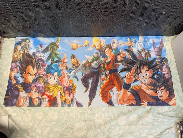 NEW Large Dragon Ball Z Mouse Gaming Mat Pad 35" X 15.5" DBZ B9 1