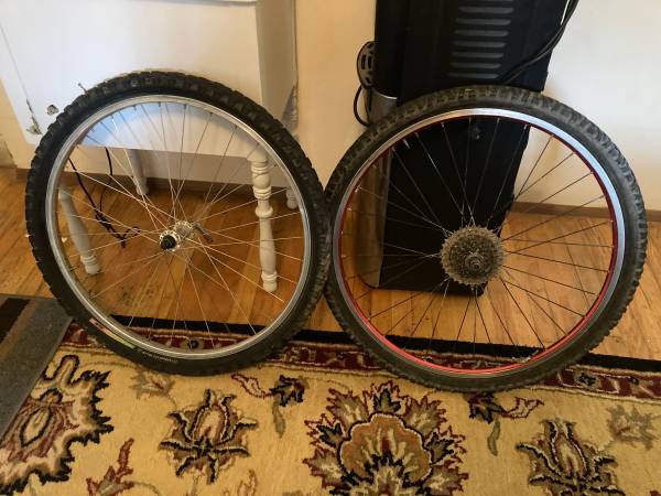 Mtn Bike wheels/tires for sale 1