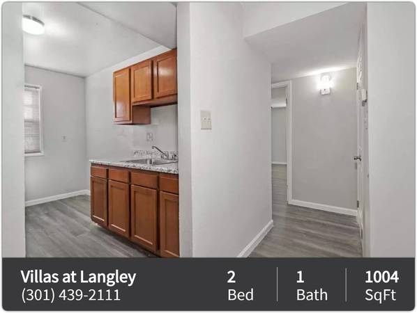 $1,299 / 2br - 1004ft2 - If you commute, you'll want to check us out! Near public transport (Hyattsville - University of Maryland)64040025629057121