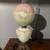 ANTIQUE VICTORIAN GWTW HAND PAINTED DAISIES LAMP, 9” GLOBE ORIG FAMILY 2 thumbnail