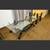 Postmodern Black Lacquer Glass Top Coffee / End Table Set. Mid Century Vintage S 1 thumbnail