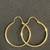 18 K WOMEN GOLD EAR RING 3 thumbnail