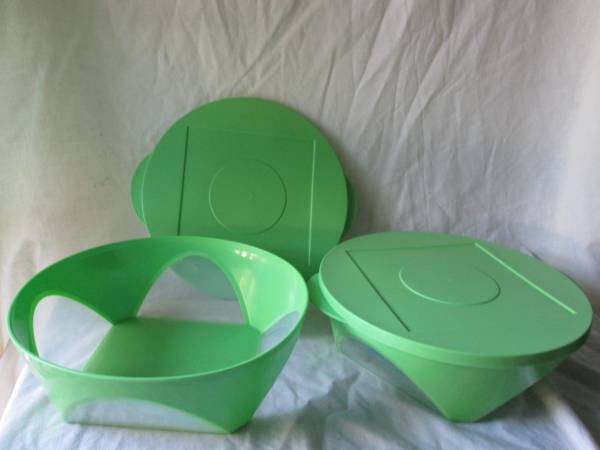 Tupperware Clear Impressions Bowl Set 1