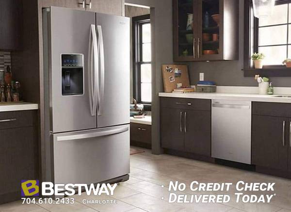 Frigidaire Refrigerator/Freezer- Side by Side with Ice Maker 1