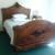 Bed Circa 1860-1880 carved French double bed 1 thumbnail