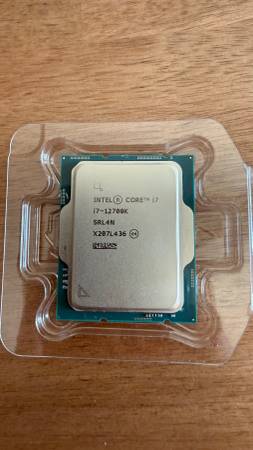 Intel Core I7-12700k 1