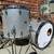 Slingerland Silver Sparkle three piece jazz Bop drum set Make Offer! 2 thumbnail