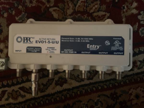 PPC EV01-5-U/U cable booster 1