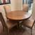 Hooker Dining Table - Solid Wood w/4 Upholstered Chairs. Like New 6 thumbnail