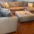 4 pc sectional sofa ,ottoman , pillows by Albany furniture 1 thumbnail