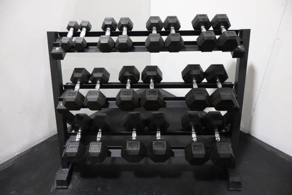 5-50 Dumbbells HEX Dumbells 1