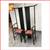 Custom Design Chinese Couple Tea Chairs + Nesting Table, Set 2 thumbnail