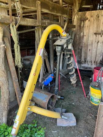 County Line Post Hole Digger with Auger 1