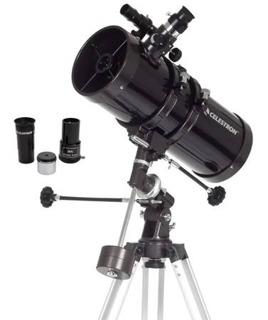 Celestron - PowerSeeker 127EQ Telescope - Manual German Equatorial Tel 1
