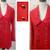 St. John Santana Knit Skirt & Long Jacket Suit - Red - Size 10 3 thumbnail