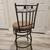 2, Linon Swag 24 in. Swivel Counter Stools 1 thumbnail