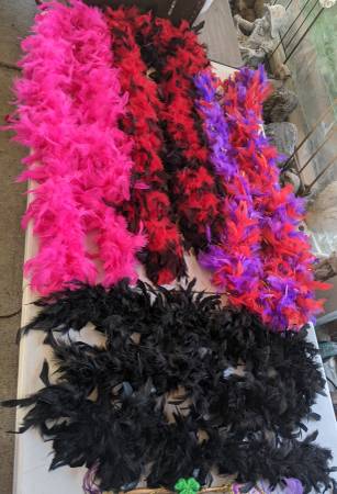 feather wraps, mask, etc 1