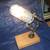 Steampunk Rocket Lamps and other Figurines. New. Handmade. 19 thumbnail