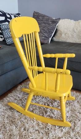 Silla mecedora infantil vintage - $30 (Oakland)63471456119811121