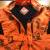 Mens Lg blaze orange camo thinsulate winter hunting jacket 2 thumbnail