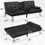 New Sofa Bed Modern Faux Leather Bed Convertible Folding Recliner for Living Roo 7 thumbnail
