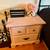 Shabby chic/ farmhouse style pink dresser and night stands 5 thumbnail