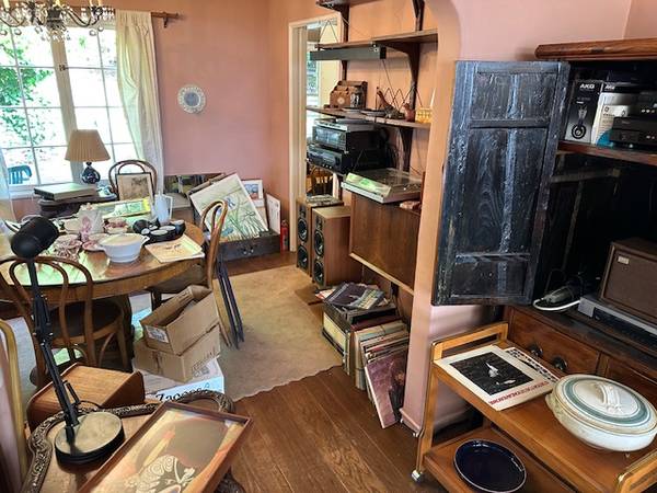 TEL estate sale Berk Hills full house Danish Mod, cameras, jwlry, lps 1