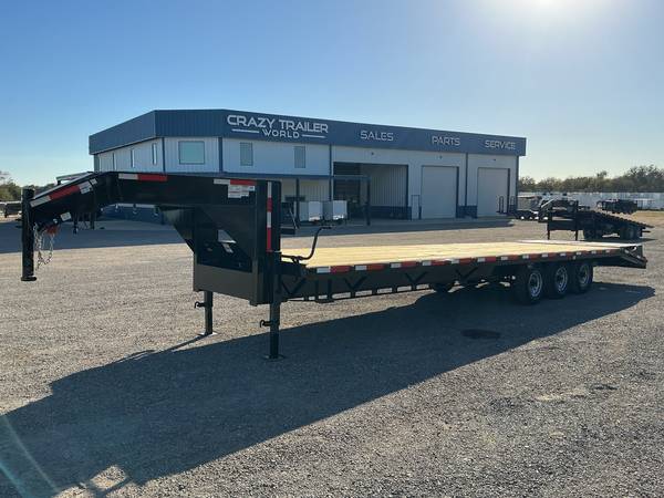 2026 Texas Pride Deckover/Flat Deck Trailer 102X32 Deckover Flatbed 1