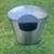 Stainless Steel Trashcan - 14.5 Gal, Step Petal 3 thumbnail