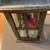 2 Metal Lantern Decorations with glass Outdoor&Indoor, 6.5”x10.5” H Candle H 10 thumbnail