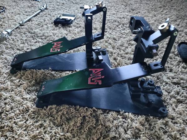 Used Axis Longboard | A-CAM Double Kick Pedals 1