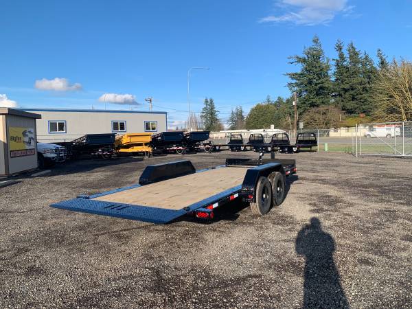 SAVE $700! Load Trail 10K Tilt-N-Go Trailer 83"X18' (16'+2') 1317980 - $9,295 (Links Trailer Sales 360-398-1008)63435836563457124