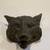 Vintage Heavy Bronze?  Wolf Head  3” long by 3” wide 1 thumbnail