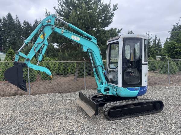 Yanmar IHI Excavator 7K LB - Enclosed Cab* Hydraulic thumb Rubber Trac 1