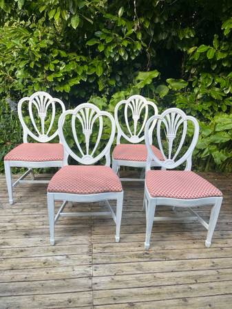 Chairs Dining Kitchen Mid Century Vintage Drexel 1