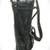 Vintage Golf Bag 1960s-70s Black Vinyl w Buckle Strap & Zippered Pouch 4 thumbnail