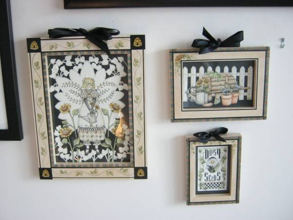 "EARTH ANGEL" Ink and Wash - framed 3 diff. sizes. 1