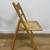 Vintage Folding Beechwood Cane Chair 3 thumbnail