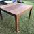 Tall Dining Table With Expandable Center Piece - Wooden 5 thumbnail