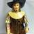 VINTAGE LORD CALVERT WHISKEY 15" CHALKWARE DISPLAY STATUE - BAR 5 thumbnail