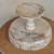 Large 12" wide carved onyx compote centerpiece, pedestal bowl 4 thumbnail