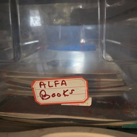 Alfa romeo books, brochures etc.  NEW AD ! &***& 1