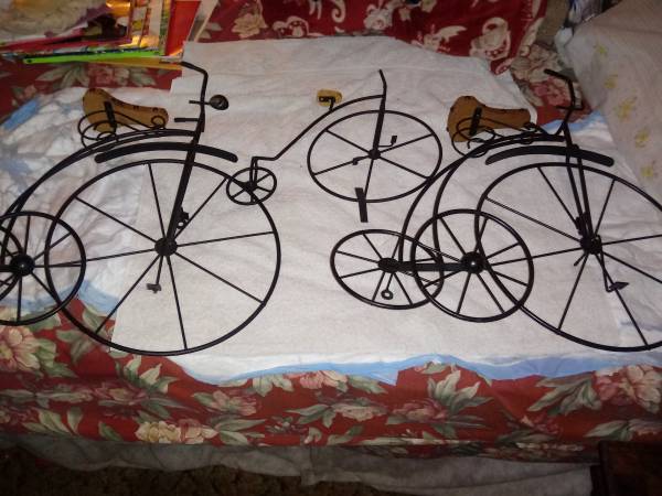 3 Metal Bicycle Wall Decor 1