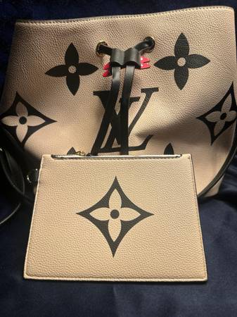 LV DESIGNER MONOGRAME  BUCKET BAG BEIGE EMPRIENTENEO 1