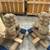 Antique Marble Foo Dogs / Lions BIG and HEAVY 2 thumbnail