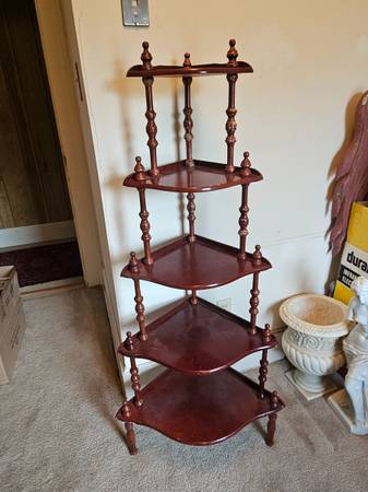 OLD CORNER SHELF 48 3/4 " tall 1